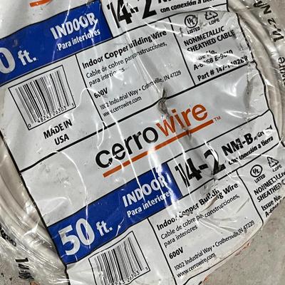 Lot 348 spools of wire