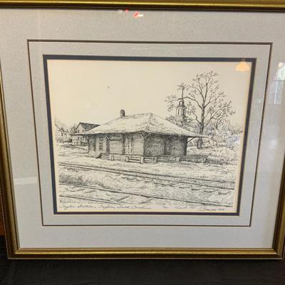 Taylor Station by C Smith 1985