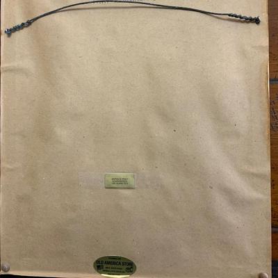 Verified Antique Print over 100 years old Melle, Noblet, Academie royals de musique