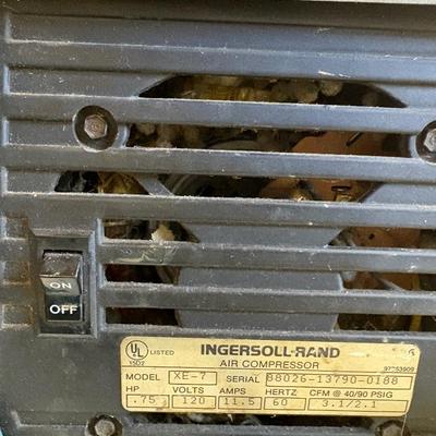 Ingersoll-Rand Air Compressor XE-7 w/Accessories (SF-ES)