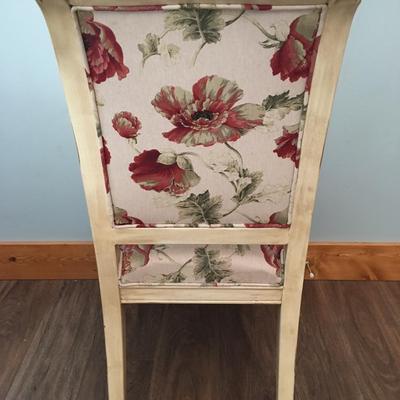 Pier One Import Floral Upholstered Dining Chairs SET OF 6