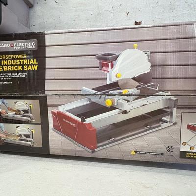 Chicago Electric 10” Industrial Tile/Brick Saw (SF-ES)
