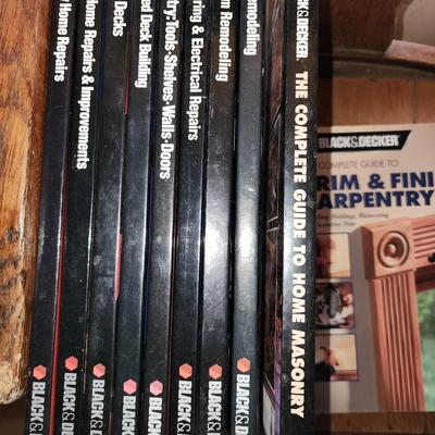 Black and Decker home guide books.