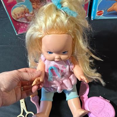 Lot of Vintage Baby Dolls by Mattel & Fisher-Price