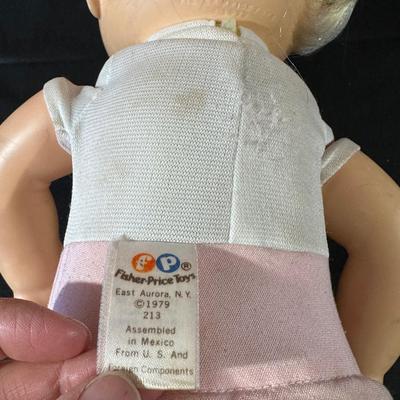 Lot of Vintage Baby Dolls by Mattel & Fisher-Price