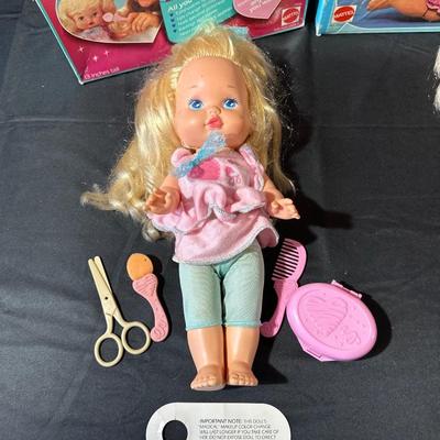 Lot of Vintage Baby Dolls by Mattel & Fisher-Price