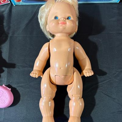 Lot of Vintage Baby Dolls by Mattel & Fisher-Price