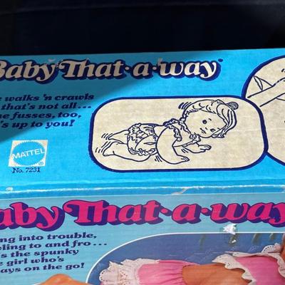 Lot of Vintage Baby Dolls by Mattel & Fisher-Price