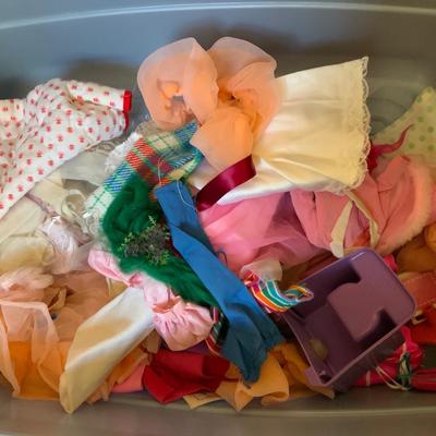 Lot of 15 Vintage Barbies and misc Barbie Clothes