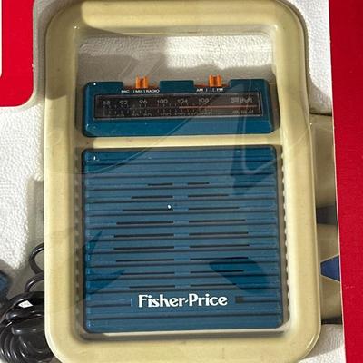 Vintage Fisher-Price AM/FM Radio in Original Box Unopened