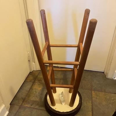 Two Wooden Chairs & Stool (BD-MG)