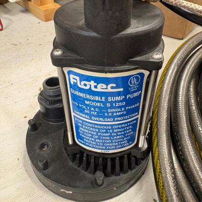 Hose & Submersible Sump Pump (SB-ES)