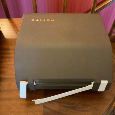 Lot of 2 Vintage Typewritters One a Petite Super International from 1970’s