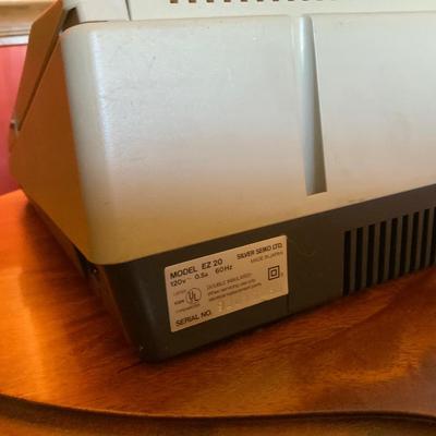 Lot of 2 Vintage Typewritters One a Petite Super International from 1970’s