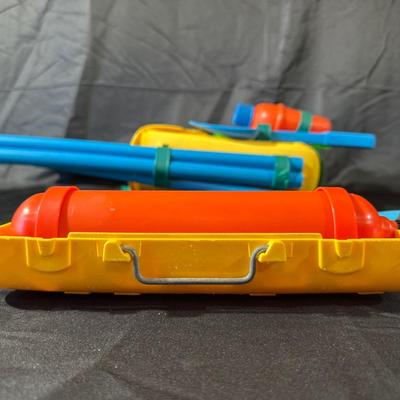 Vintage 1973 Mattel Lil Camper Back Pack and Accessories