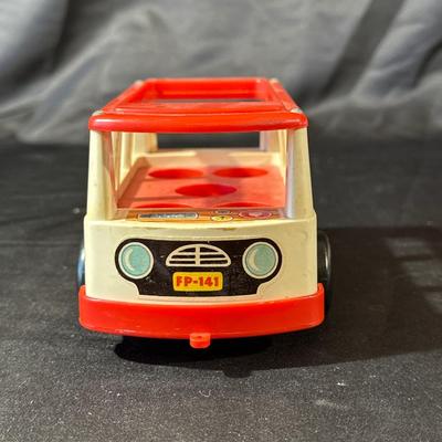Vintage Fisher Price Plane and Mini Bus