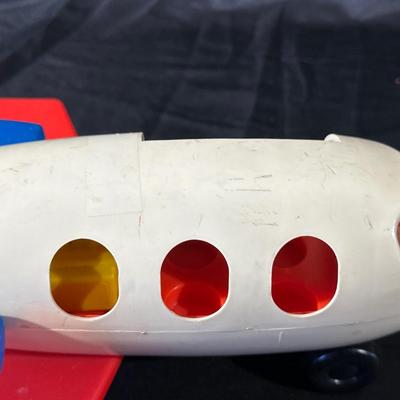Vintage Fisher Price Plane and Mini Bus