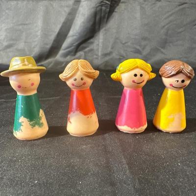 Vintage Fisher Price Plane and Mini Bus