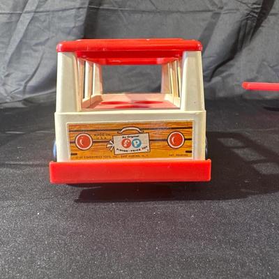 Vintage Fisher Price Plane and Mini Bus