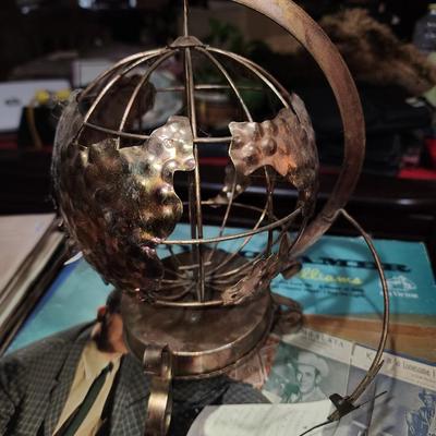 Brass globe