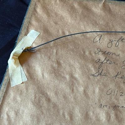 ORIGINAL ART from Elizabeth O’Neil Verner from Charleston SC.