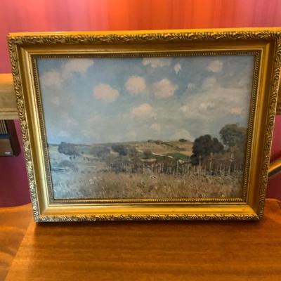 Vintage “The Meadow” by Alfred Sisley