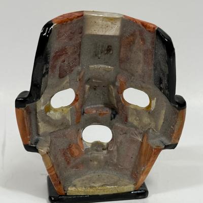 Souvenir Figurine made from shells - Decorative Mayan Aztec Mask