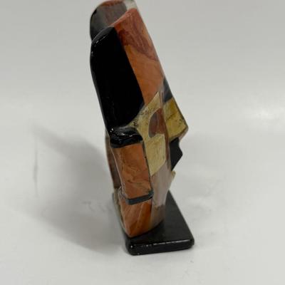 Souvenir Figurine made from shells - Decorative Mayan Aztec Mask