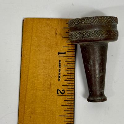 Vintage Solid Brass Garden Lawn Hose Nozzle