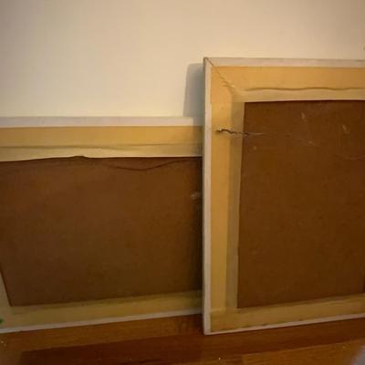 Lot of 2 Signed George Redon Framed Art