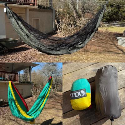 Eno Double Nester and Warbonnet Mosquito Net Hammocks (SB-DZ)