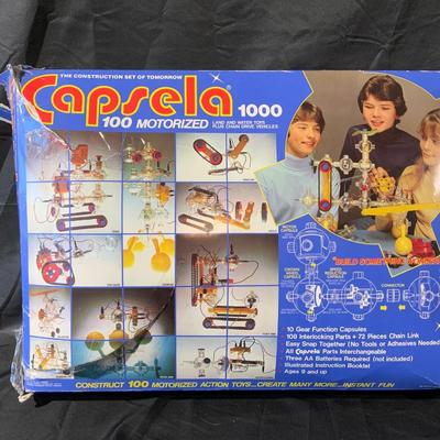 Vintage Capsela 1000 Motorized Land and Water toys
