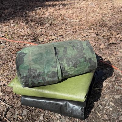 Three Heavy Duty Tarps (SB-DZ)