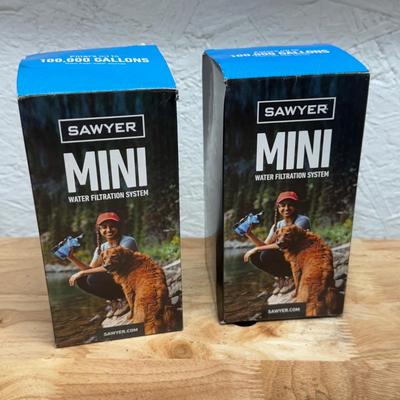 Grayl Geopress Filter and Purifiers and Sawyer Mini Water Filtration Systems (SB-DZ)