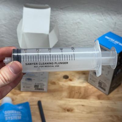 Grayl Geopress Filter and Purifiers and Sawyer Mini Water Filtration Systems (SB-DZ)