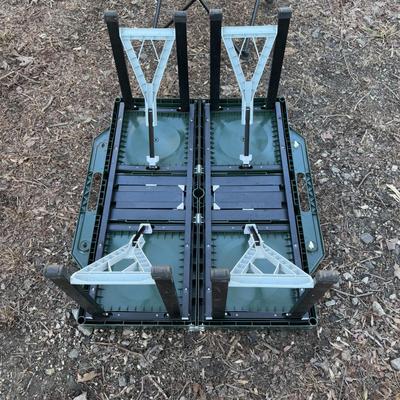 Slumberjack Stowaway Picnic Table and What-A-chair Deluxe Recliner (SB-DZ)