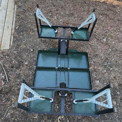 Slumberjack Stowaway Picnic Table and What-A-chair Deluxe Recliner (SB-DZ)