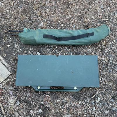 Slumberjack Stowaway Picnic Table and What-A-chair Deluxe Recliner (SB-DZ)