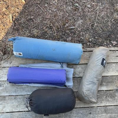 North Face, Thermarest, and Marmot Sleeping Bag & Other Camping Gear (SB-DZ)