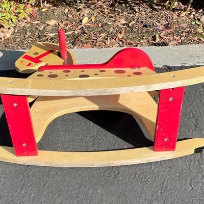 Vintage-Style Janod Rocking Horse Pony