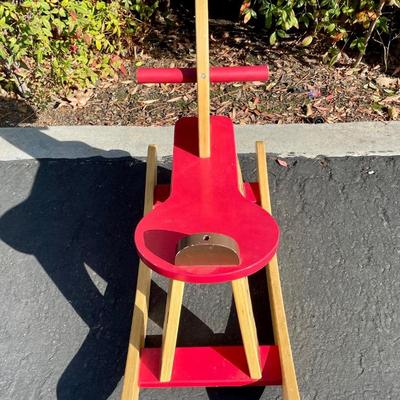 Vintage-Style Janod Rocking Horse Pony