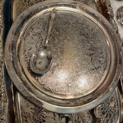Silver plate lot