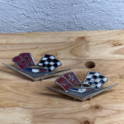 Chevrolet Corvette Metal Emblems (SB-DZ)