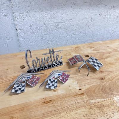 Chevrolet Corvette Metal Emblems (SB-DZ)