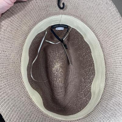 New Coco + Carmen packable Fedora Hat
