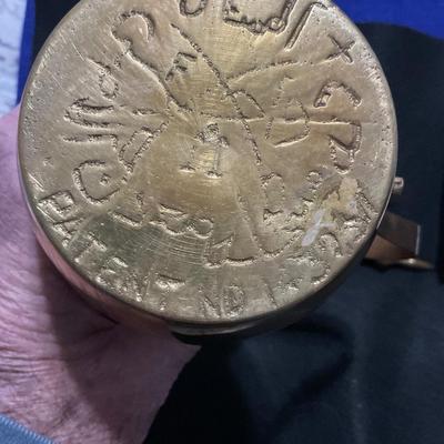 Antique Arabic Dallah Brass Coffee/ tea pot.