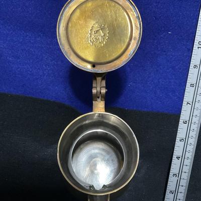 Antique Arabic Dallah Brass Coffee/ tea pot.