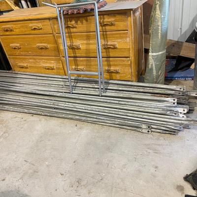Lot 354 Large lot of scaffolding