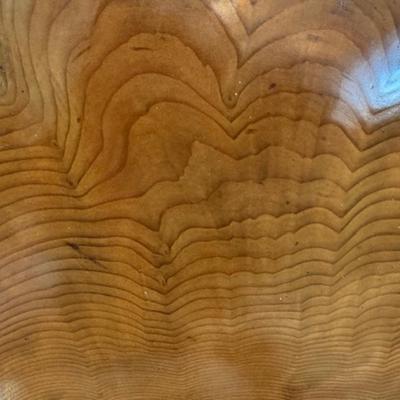 Live-Edge Redwood Burl Bench
