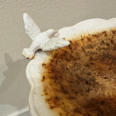 Metal Bird Bath